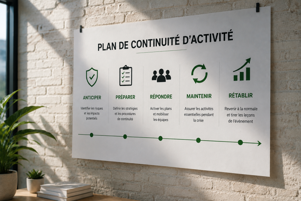 Plan de continuité d&rsquo;activité : un outil stratégique et humain à ne pas négliger